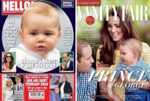 George First 1st Birthday Two Covers Hello Vanity Fair