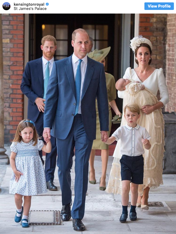 Princess Charlotte and Prince Louis know there is a difference