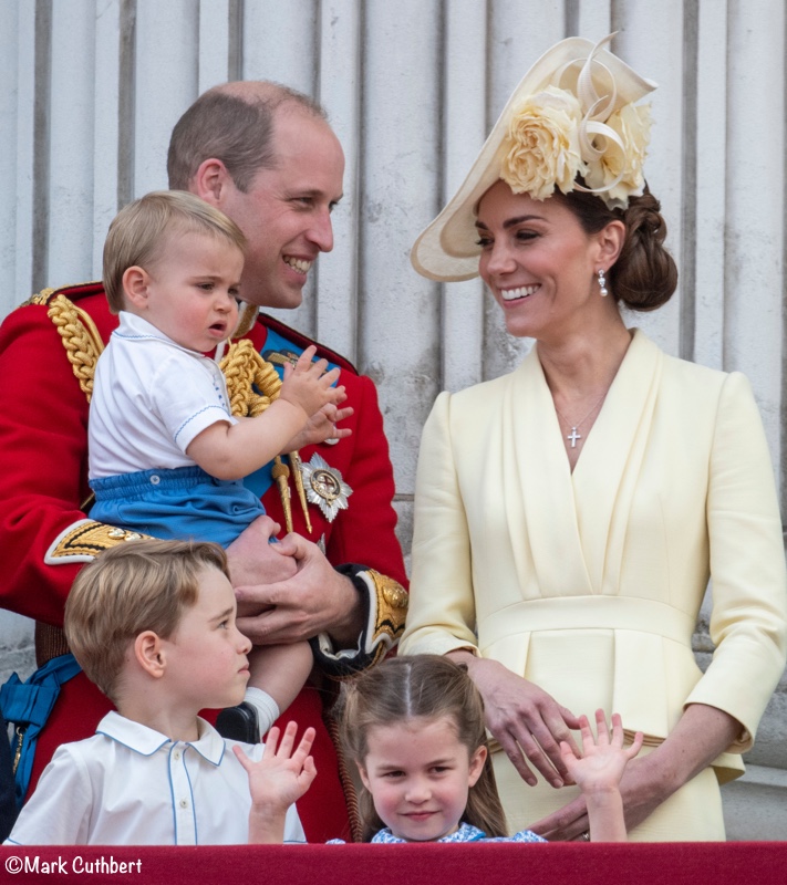 What Kate&#39;s Kids Wore | Prince Louis, Princess Charlotte & Prince George at Trooping the Colour 2019